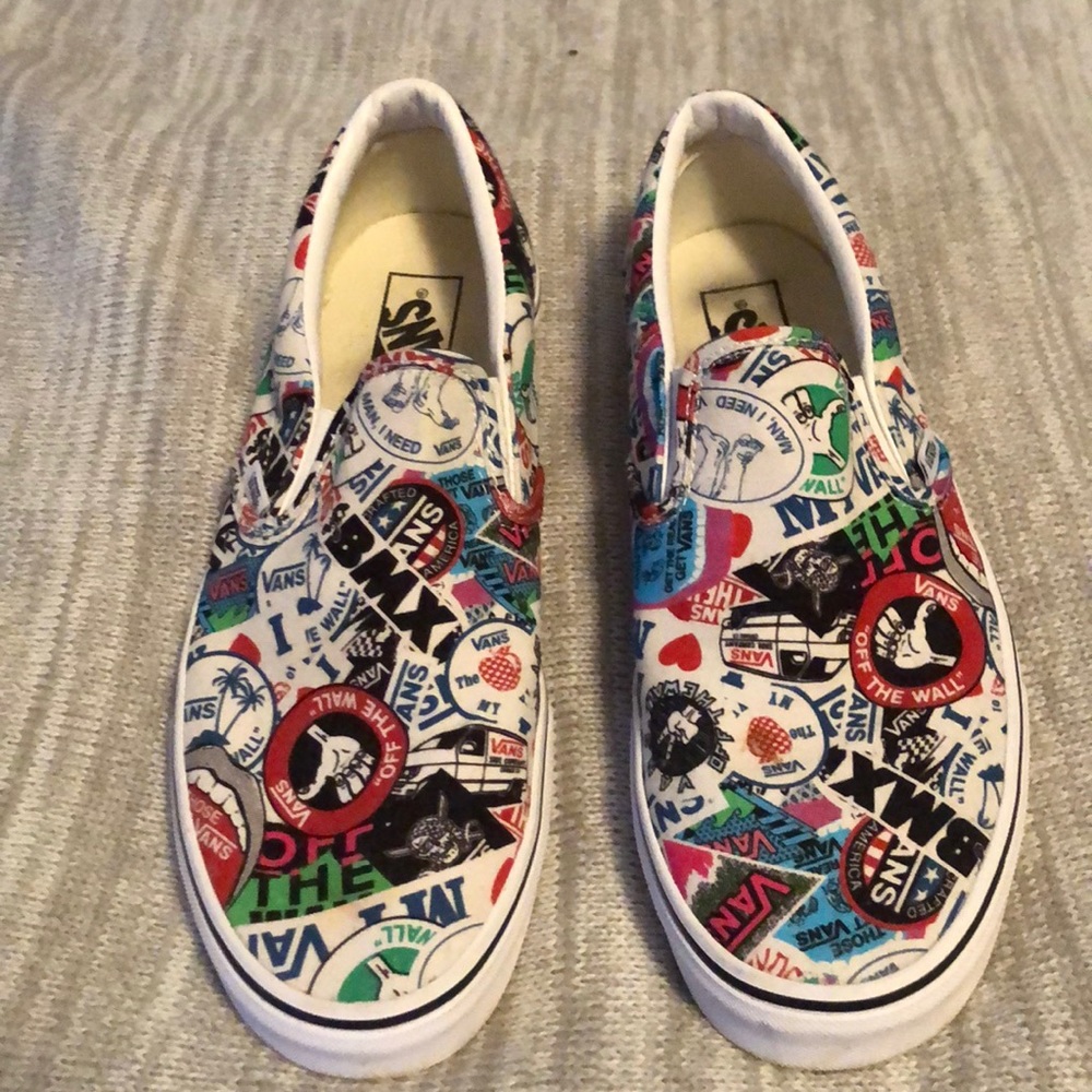 Vans slip ons